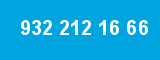 932 212 16 66 932 212 16 66